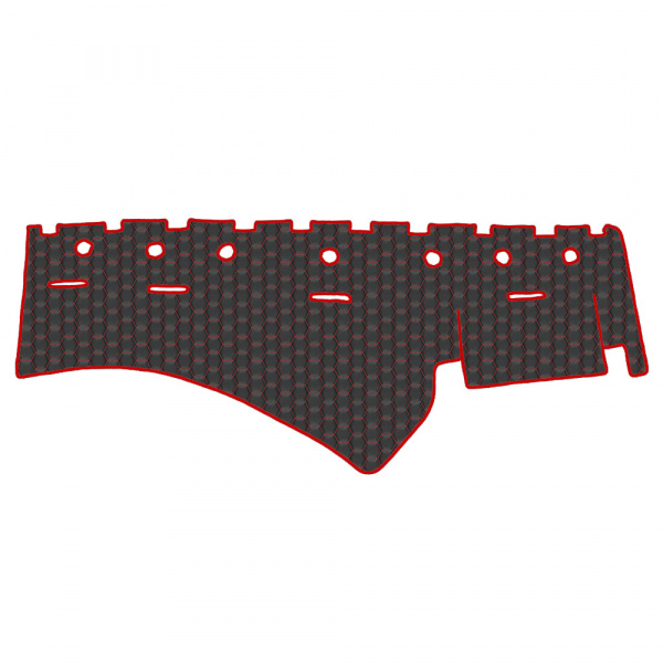 Стеганная накладка на приборную панель SCANIA R440 5 серии 2014-15г.в. №16