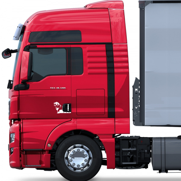 Накладки из нержавеющей стали на ручки дверей MAN TGX/TGS/TGL NKN-9