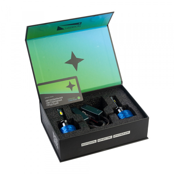 LED лампа LEDISON №10 H1 (12/24V, 120W, 5000K)