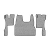 96-Коврики ворсовые SCANIA S  -(ABTC 3 коврика. АТ) (UPP-8 (Серый) кант Черный)