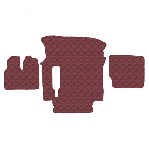 4.10 Коврики стёганные MAN TGX от 2017г.в. (МТ, 1 полка, без холодильника) 