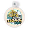 Вымпел-бейдж на присоске (Ø125мм) TRUCK STYLE