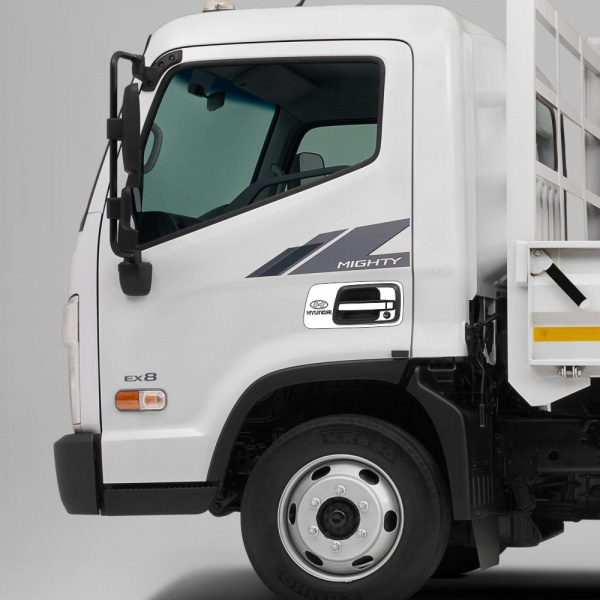 Накладки из нержавеющей стали на ручки дверей Hyundai Mighty NKN-117