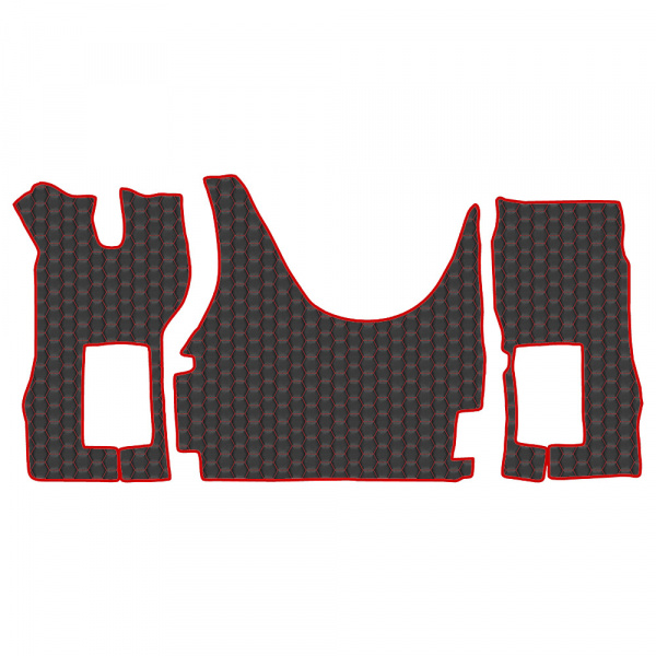 2.13 Коврики стёганные VOLVO FH 5 от 2021  (АТ, 2 пневм) 