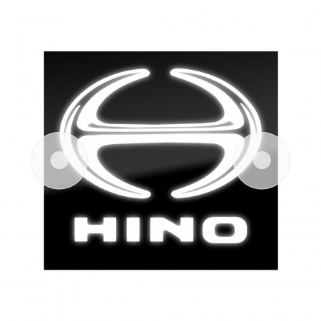 Табличка светодиодная 14*15 Лобовое (24v) (HINO белая)
