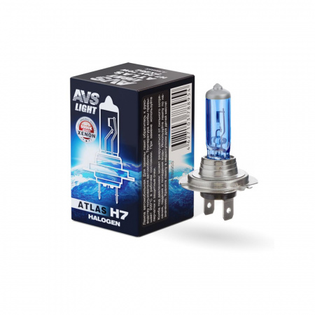 Галогенная лампа AVS ATLAS BOX/5000К/ H7.24V.70W (1шт)