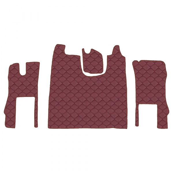 3.14 Коврики стёганные Scania 6 ser. R  (АТ, 1 пневм., 1 табуретка) 