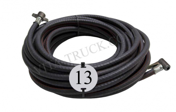 Шланг подкачки прищепка 13м -