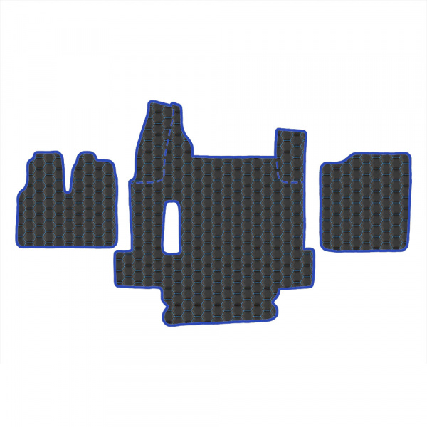 4.14 Коврики стёганные MAN TGX от 2017г.в. (АТ, 2 полки, без холодильника)
