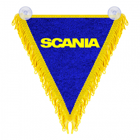 Треугольный длинный вымпел (надпись/лого)