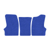 55-Коврики ворсовые ГАЗЕЛЬ -(АВС 3 коврика. МТ) (UPP-8 (Синий) кант Синий)
