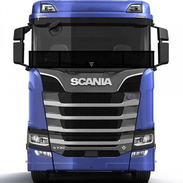 Защита лобового стекладля SCANIA 6 серии Р/G (металл, прямые углы)