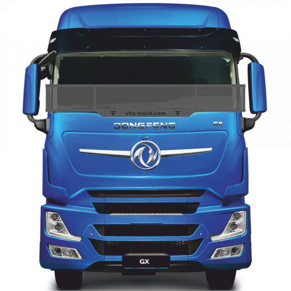 Защита лобового стекла для DongFeng GX520 (металл, прямые углы)