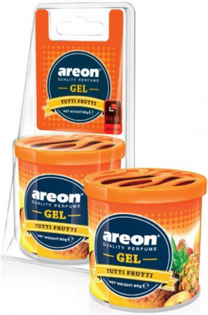 Ароматизатор AREON "GEL KAN BLISTER"_Tutti Frutti