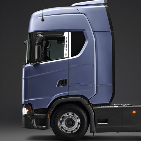 Накладки из нержавеющей стали на стойки дверей SCANIA 6 серии NKN-54