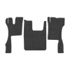 97-Коврики ворсовые SCANIA R 2018г > (увелич. шахта) -(ABTC 3 коврика. АТ) (UPP-8 (Графит) кант Серый)