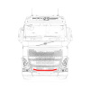 Кенгурятник-фародержатель VOLVO FH4 (нижняя полка) V004