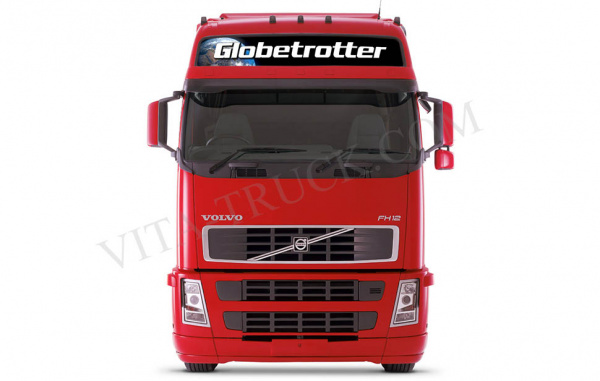 Наклейка на кабину VOLVO FH 3 (200*40 кабина XL) (Земля)