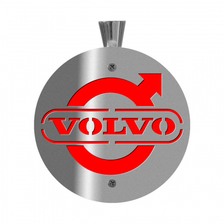 Фонарь под зеркало VOLVO (LED, нерж., комп. 2 шт)