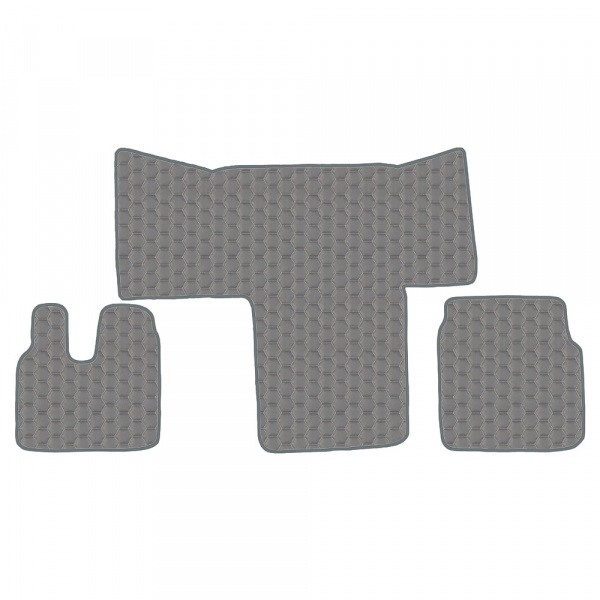 4.1 Коврики стёганные MAN TGL TGM TGS TGA от 2000 (МТ, узкая кабина) 