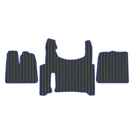 4.18 Коврики стёганные MAN TGX от 2021г. (АТ, 2 полки, холод., консоль) 