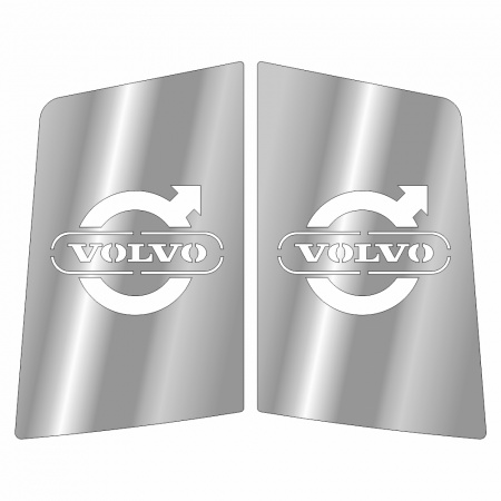 178 Накладки нержавеющая сталь на воздухоотвод VOLVO FH-16