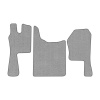 23-Коврики ворсовые SCANIA G (2011-2015) -(ABTC 3 коврика. АТ) (UPP-6 (Серый) кант Серый)