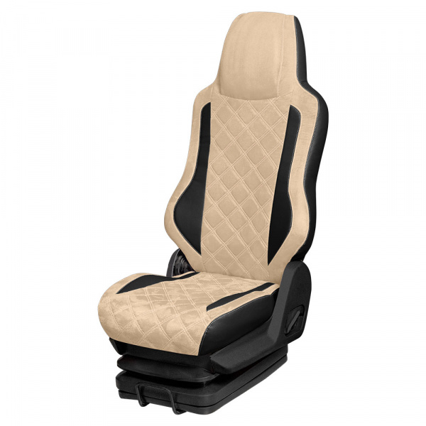 9 Чехлы Люкс MERCEDES ACTROS Megaspace (1 ремень) 1 выс. 1 низ.