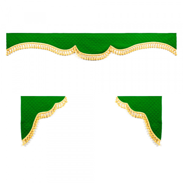 Ламбрекен комплект с маркой УАЗ 1,5м