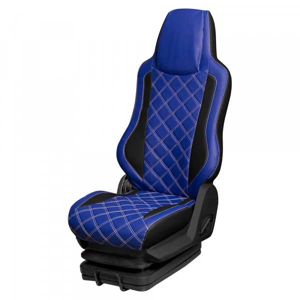 105 Чехлы Люкс MERCEDES ACTROS MP4 1845 2018г.  (2 ремня, 2 выс.сид) 1 пневмо