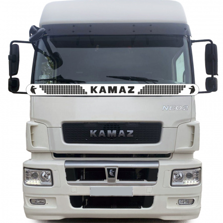 Защита лобового стекла для КЗ NEO 2 (нерж. сталь, прямые углы)