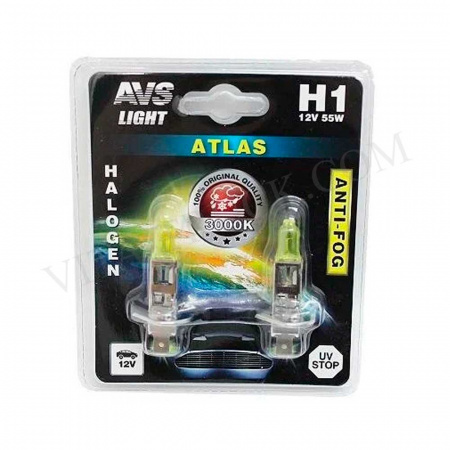 Гал. лампа H1.24V.70W AVS желтый 2.17309