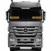Автомобильный сувенирный номер TRUCK MAFIA
