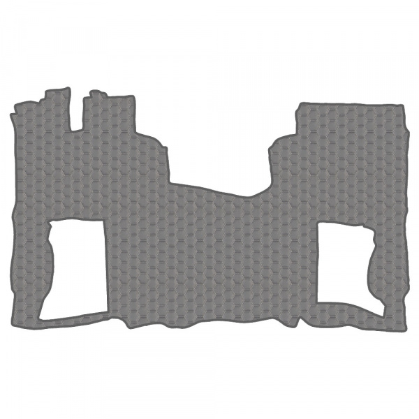 14.3 Коврики стёганные FAW JH6 (тягач) от 2023г. (АТ, без кулисы,2 пневм.,холодильник) 