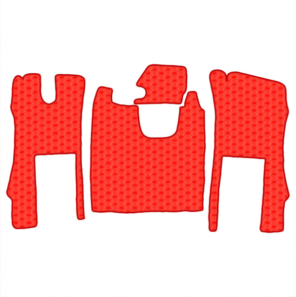 3.21 Коврики стёганные Scania 6 ser. R  (АТ, 2 пневм) 