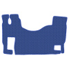 5.3 Коврики стёганные MERCEDES ACTROS MP-II от 2004 (ровный пол, пассажирское сиденье не пневмо)  (Премиум Синий)