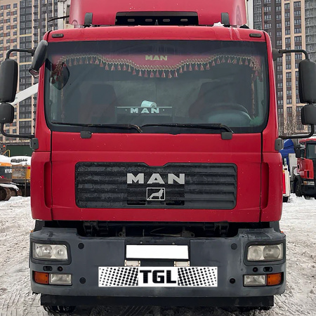 Накладки из нержавеющей стали на бампер MAN TGL NKN-114