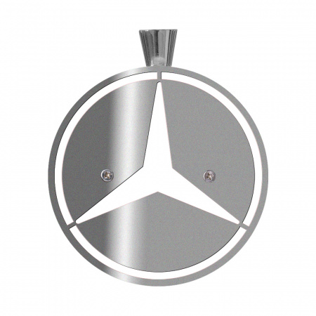 Фонарь под зеркало Mercedes (LED, нерж., комп. 2 шт)