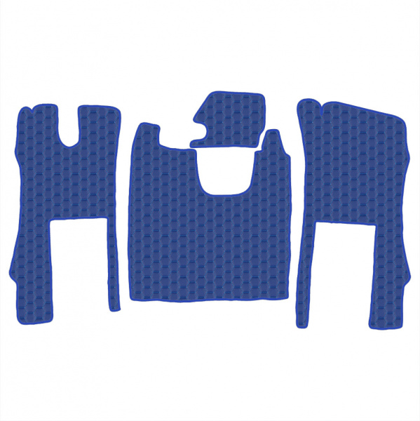 3.21 Коврики стёганные Scania 6 ser. R  (АТ, 2 пневм) 