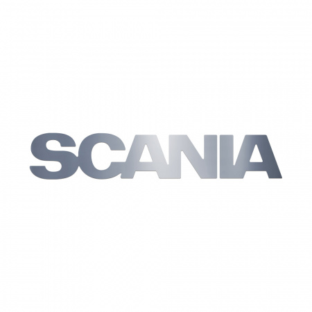 Светодиодная надпись-логотип для грузовиков SCANIA (820х125мм)