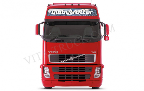 Наклейка на кабину VOLVO FH 3 (200*30 станд. кабина) (Зима)