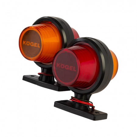 Фонарь габаритный MAXI Kogel (оранжевый-красный) LED 24V