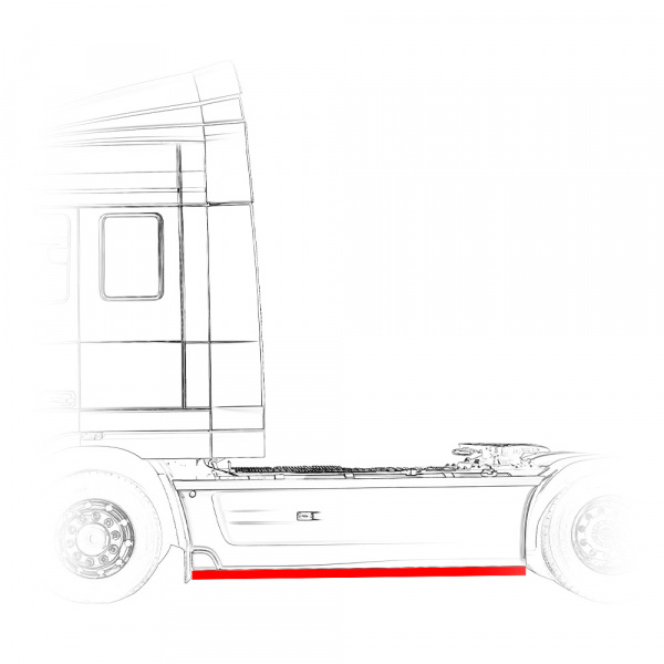 Дуги боковой защиты спойлера DAF 105 D008
