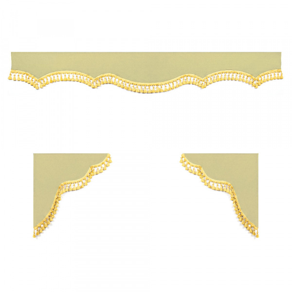 Ламбрекен комплект с маркой УАЗ 1,5м