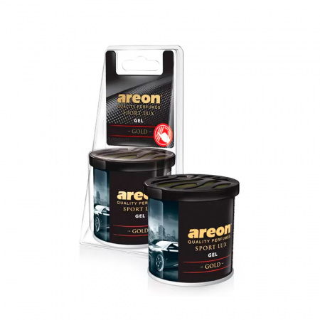 Ароматизатор AREON "GEL KAN SPORT LUX BLISTER"_Gold