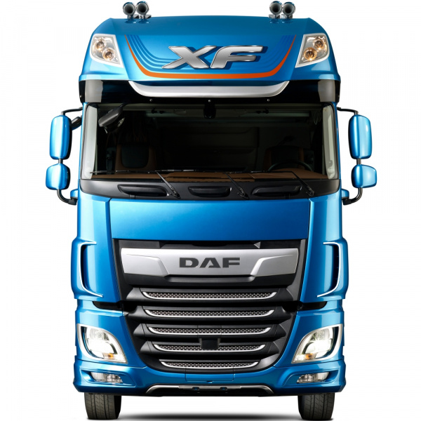 Накладки из нержавеющей стали на обтекатели DAF 106 NKN-133