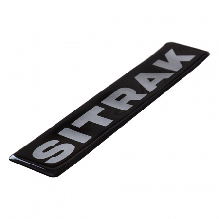 Объемная наклейка VT SITRAK (200х40мм, черная)