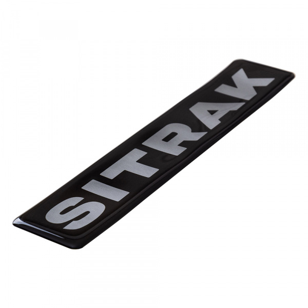 Объемная наклейка VT SITRAK (200х40мм, черная)
