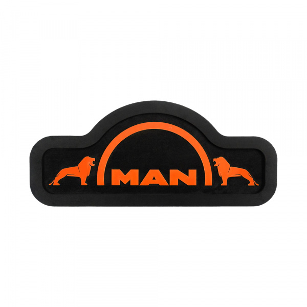 Панель на спальник 880*340 MAN (замша) - (24v, х2 подсв.)