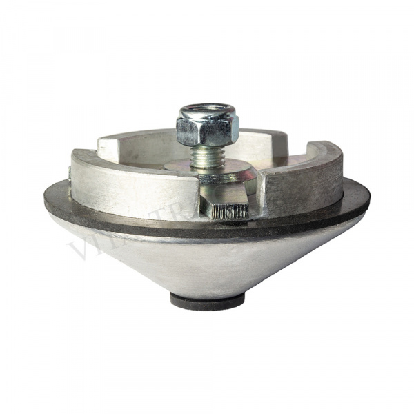 Конусная крышка металлическая для защиты бака Sitrak Ø90мм